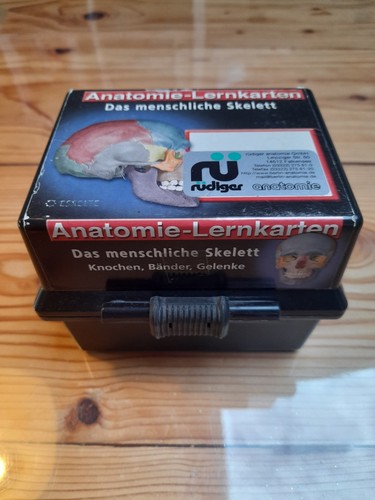 Rüdiger anatomie lernkarten - rüdiger,