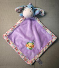 Nicotoy Disney Schmusetuch Esel I-Aah - Kuscheltuch Schnuffeltuch - Iaah lila