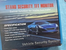 4.3 Zoll Auto LCD Bildschirm Monitor Für Rückfahrkamera Faltbar TFT Anzeige