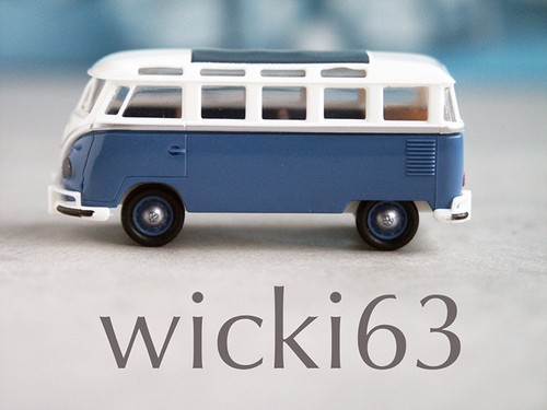 Brekina samba weiß - vw,