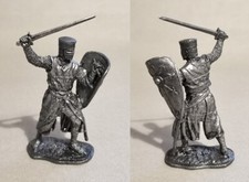 Zinnfigur. Germanischer Ritter, 12 Jh. Knight. 54mm