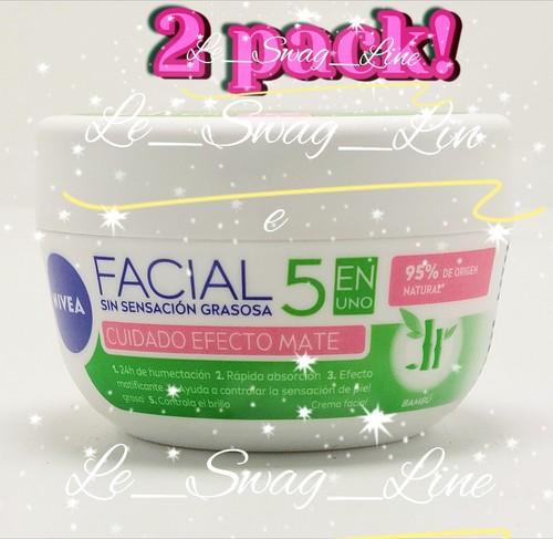 Nivea pack face cream matte - 2-pack,