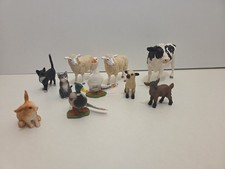 10 x Schleich Tiere Bauernhof