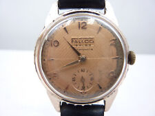 Vintage Fallog Uhr Äquator Handaufzug Herrenuhr 35mm Armbanduhr - RAR !