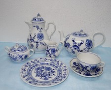 Karlsbader Zwiebelmuster "Bohemia" Dubi, Tee- Kaffeeservice, zur Auswahl