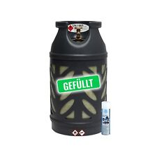 Premium 10 kg Composite Eigentum Propangasflasche gefüllt inkl. Lecksuchspray