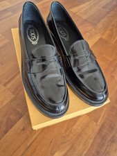 Tods Loafer Mokassins Schwarz Größe 40