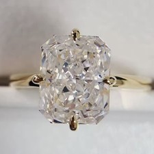 4ct Radiant Cut Lab Grown