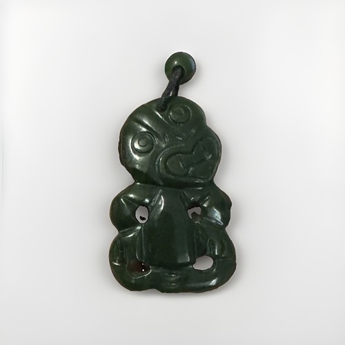 Tiki jadeit anhänger talisman - anhÄnger,
