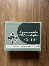 Telefunken D 11 B, Dynamisches Richtmikrofon, OVP