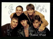 Take That Autogrammkarte Druck