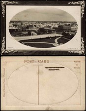 Postcard Palmerston North Square 1911 Passepartout  New Zealand