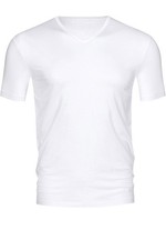 2er Pack Mey DRY COTTON Herren V-Neck T-Shirt halbarm feuchtigkeitsregulierend