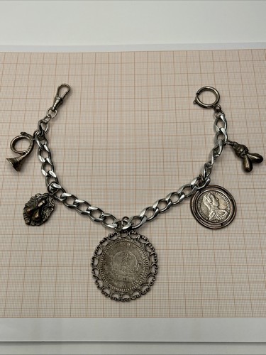 Uhrkette münzkette antik - uhrkette,