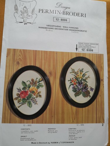 Dänisches kreuzstich set - kreuzstich-set,