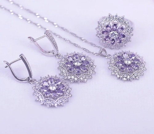 Schmuckset teilig silber - schmuckset, 4-teilig