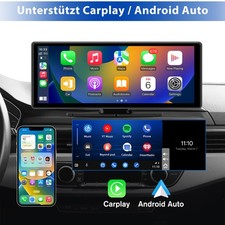 10.26" Zoll Tragbarer Apple CarPlay und Android Auto Wireless Display Autoradio