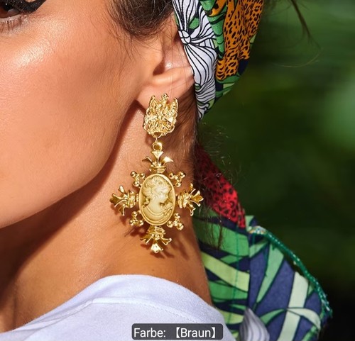 Elegante vintage luxus cameo - elegante,