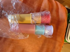 Tupperware         6 Becher  Joghurtbecher  oder Getränke,   NEU