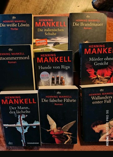 Auswahl aus henning mankell - 9x,