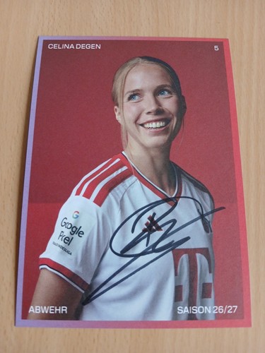 Signierte celina degen fc - signierte,