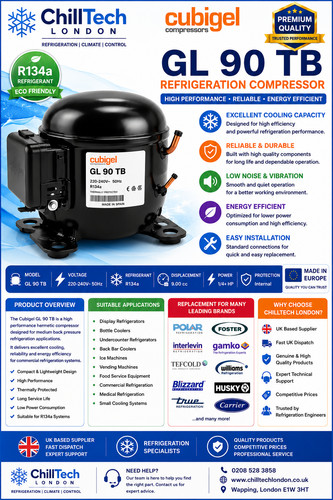 Gl90tb cubigel kühlkompressor - cubigel,