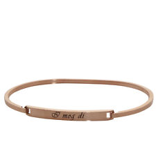  Armreif Edelstahl rosegold