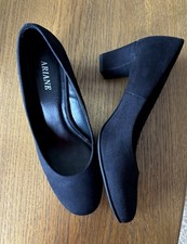 DAMEN WILDLEDER PUMPS SCHWARZ