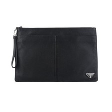 Prada Vitello Daino Clutch mit