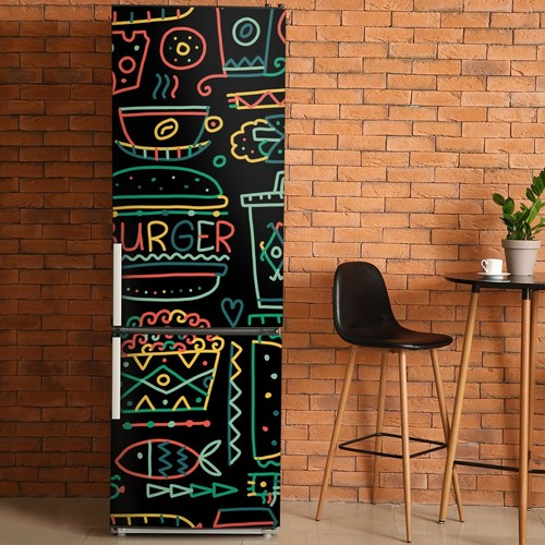 Kühlschrank tür aufkleber - kühlschrank,