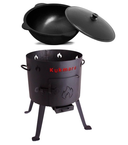 Set feuer ofen utschak mit - set, 10