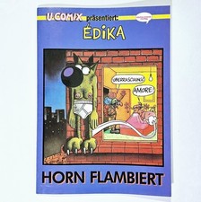 Alpha Comic U-COMIX EDIKA HORN FLAMBIERT dt Grotesk Adult Frivol Crumb Cartoon