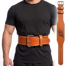 Premium Leather Weightlifting