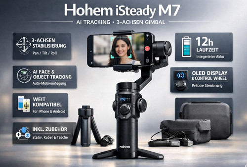 Hohem isteady tracking - hohem, m7