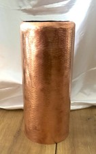 Massive Kupfervase Bodenvase