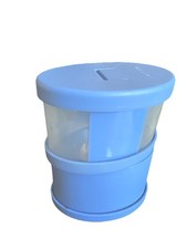 Tupperware Gewürzmühle Orient Express A124 A120 Pfeffermühle Gewürze blau