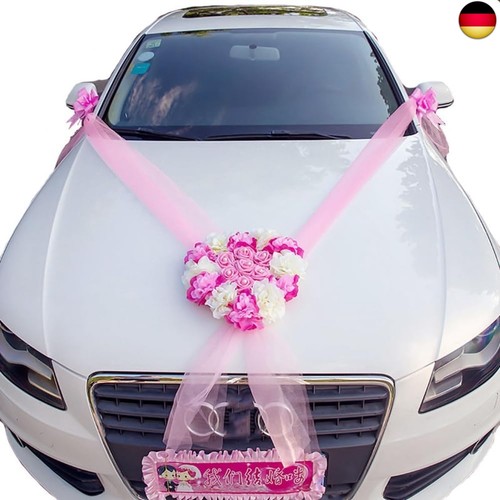 Wisafory autoschmuck hochzeit - autoschmuck,
