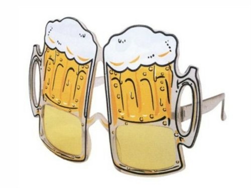 Haac bier brille - brille, bierkrug