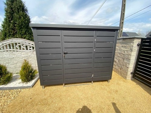 5x1 mülltonnenbox müllbox - 1,5x1,