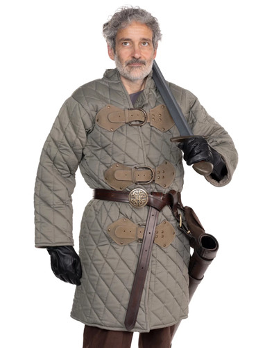 Gambeson mit breiten - , schnallen