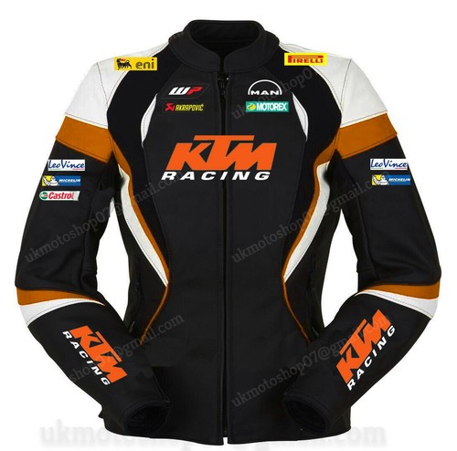 Ktm herren motorrad lederjacke - ktm,