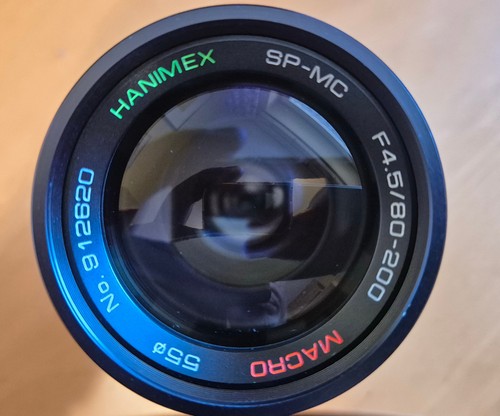 Hanimex macro zoom objektiv - macro,