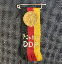 Abzeichen DDR: 7 Jahre DDR
