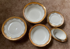 •♥• Geschirr weiß mit