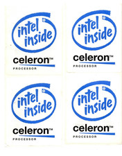 4 Stk. Aufkleber -INTEL