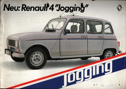 Prospekt datenblatt renault - prospekt, r4