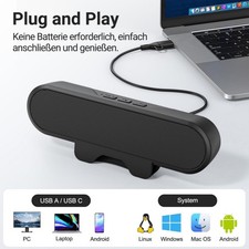 NEU PC Lautsprecher Stereo
