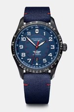 Victorinox Swiss Army Airboss Mechanical Watch (241998) Blue Dial Swiss Made