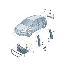 Original SEAT Zeichen Emblem