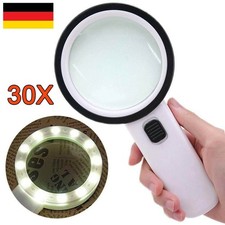 Lupe 12 LED Handlupe mit Licht